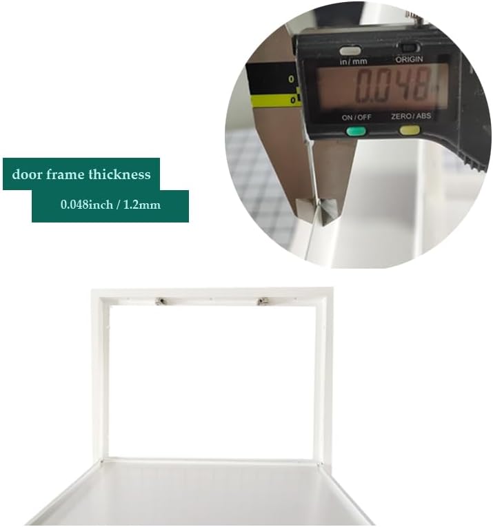 Fengze Metal Thickness 1.2mm Access Panel 24 x 24 Inch Spring Loaded - Strong Steel with Touch Latch No Key Needed